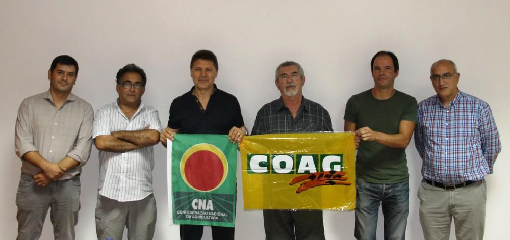 CNA y COAG se reúnen en Portugal para analizar el presente y el futuro de las políticas agrícolas y alimentarias de la UE