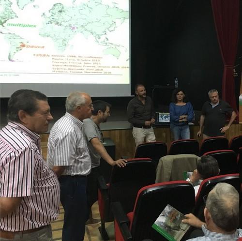 La Junta informa al sector agrícola de la Comarca del Alto Almanzora sobre la bacteria Xylella fastidiosa