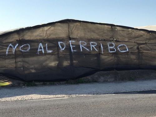 Más de un centenar de agricultores de Albuñol, a punto de perder sus invernaderos