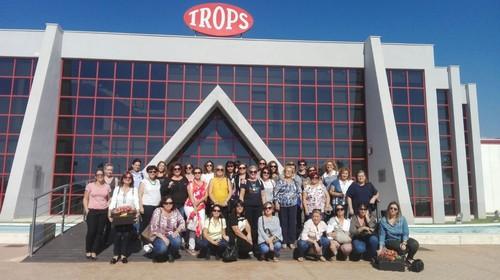 Agricultoras de CABASC visitan la cooperativa TROPS