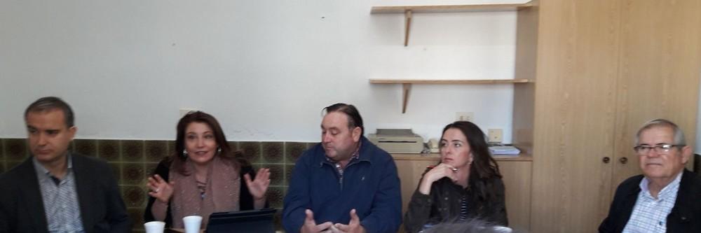 ASAJA y REGA se reúnen con parlamentarios del PP para analizar la situación del regadío en el noreste almeriense