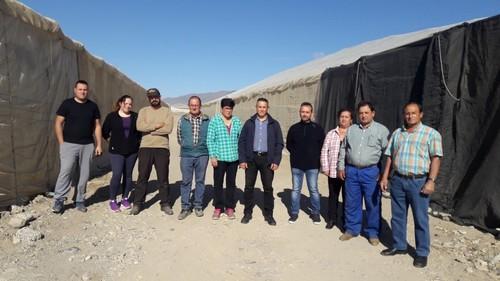 El PSOE  de Almería exige al PP el asfaltado del camino a Coto Espinosa en El Alquián paso obligado de cientos de trabajadores