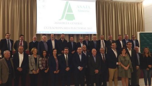 Francisco Vargas, reelegido presidente de ASAJA-Almería: “El agua debe quedar fuera del debate político”