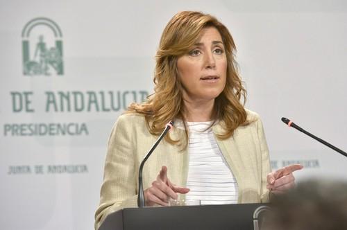La presidenta de la Junta subraya el relevo generacional del campo andaluz para consolidar el liderato en producción y calidad
