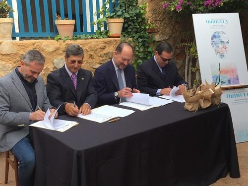 Grupo Agrotecnología firma acuerdo para preservar la higuera de la casa del poeta Miguel Hernández