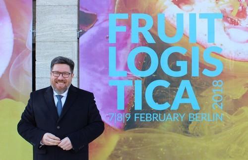 Rodrigo Sánchez Haro destaca el “gran éxito” del sector hortofrutícola andaluz en Fruit Logistica 2018