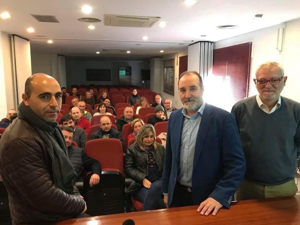 José Manuel Ortiz informa sobre las líneas de ayudas a las que pueden acogerse los agricultores afectados por los tornados