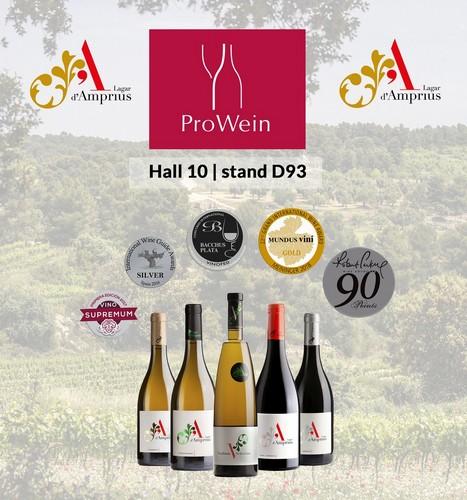Amprius Lagar, única bodega turolense presente en Prowein 2018