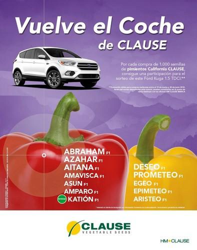 HM Clause sorteará de nuevo un coche entre los agricultores que compren sus semillas de pimiento California