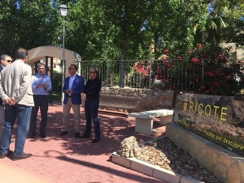  Un nuevo colector en la red de saneamiento de Ricote permitirá a los regantes reutilizar el agua