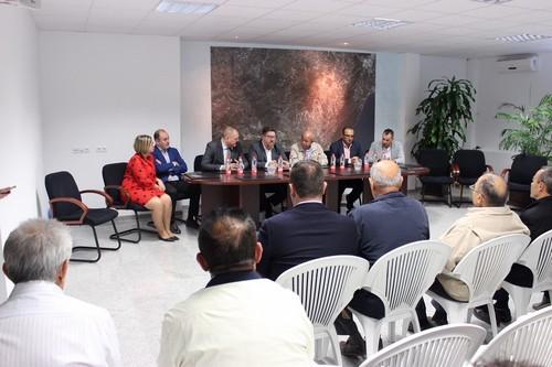 La Junta resalta el compromiso por la eficiencia en el uso del agua por parte de los regantes de la comarca del Almanzora