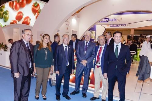 La Diputación arropa al sector agroalimentario con mayor presencia de Andalucía en ‘Fruit Attraction’