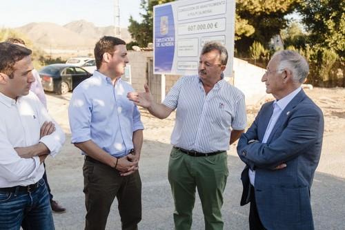 Diputación aprueba 1,8 millones de euros para los caminos rurales de Almería, Roquetas, Vícar y Pulpí