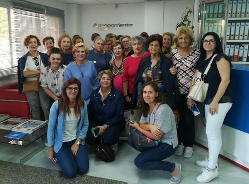 Las instalaciones de Grupo Agroponiente reciben las visitas de la Escuela Agraria de Vícar, las mujeres de AMFAR Valencia y los alumnos del CEIP Santo Domingo