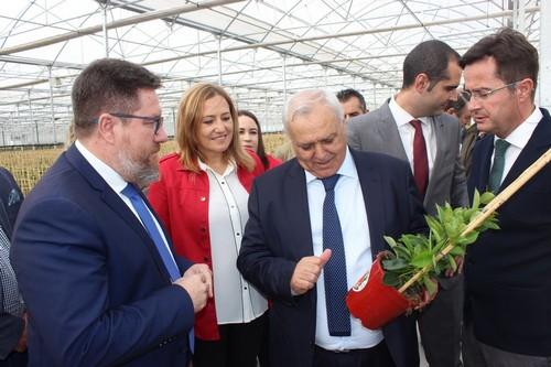 Sánchez Haro pone en valor el “creciente liderazgo”  de Almería en la exportación de plantas ornamentales