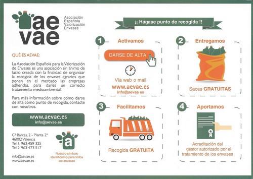 COAG promueve la creación de más puntos para la recogida de envases agrícolas