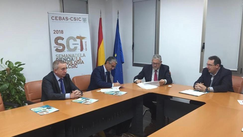 CEBAS y Cajamar aúnan esfuerzos para optimizar el uso del agua de riego
