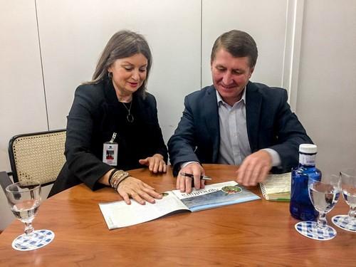 El Ayuntamiento de El Ejido y Organización Mundial del Turismo estrechan lazos de colaboración para promover el turismo agrario