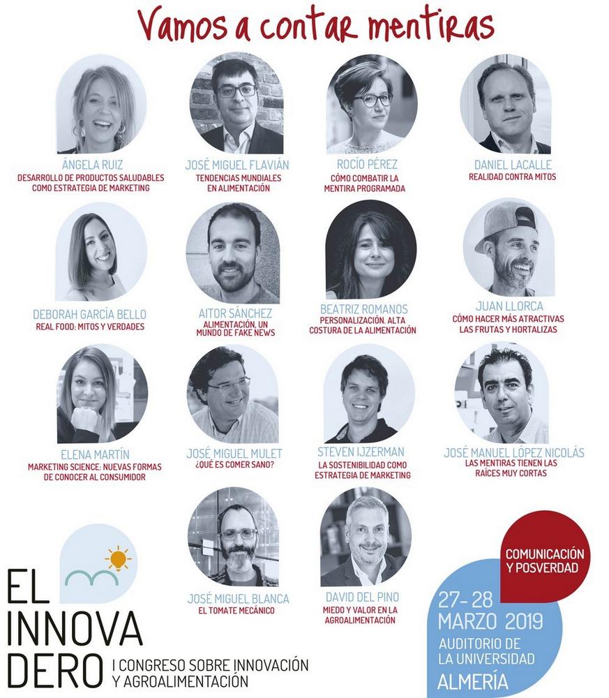 Más de 200 inscritos en el congreso de innovación y agroalimentación, “El Innovadero”