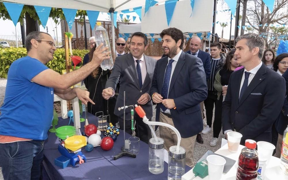 López Miras insiste en que el trasvase Tajo-Segura “es la infraestructura solidaria que representa las bondades, las potencialidades y la importancia del agua”