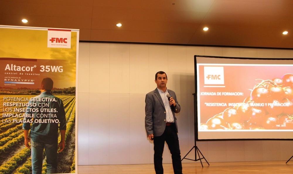 Jornadas de formación FMC sobre la importancia de alternar el uso de materias activas para evitar resistencias, dirigida a los agricultores de Murcia y Almería
