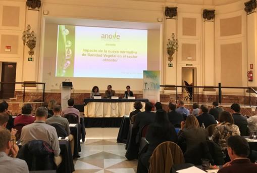 Casi un centenar de especialistas han participado en la Jornada de Sanidad Vegetal organizada por ANOVE