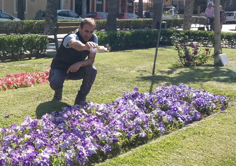 Agrobío colabora en una actividad en la Senda Botánica del parque Nicolás Salmerón
