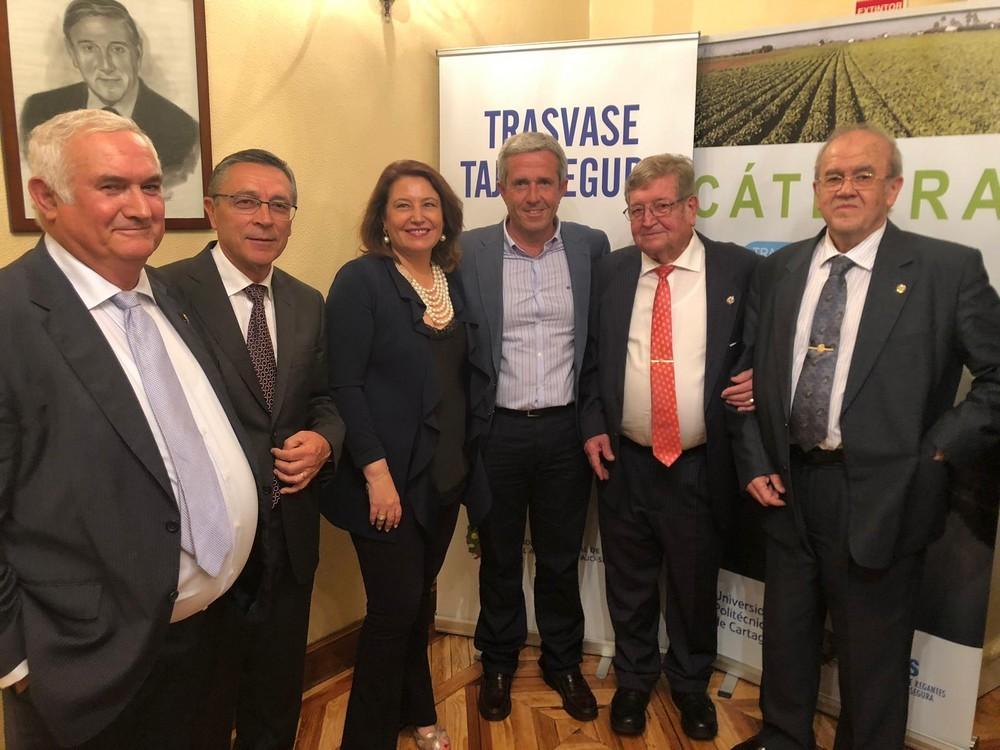 Crespo muestra su apoyo a un travase “crucial” para el levante español como el Tajo-Segura