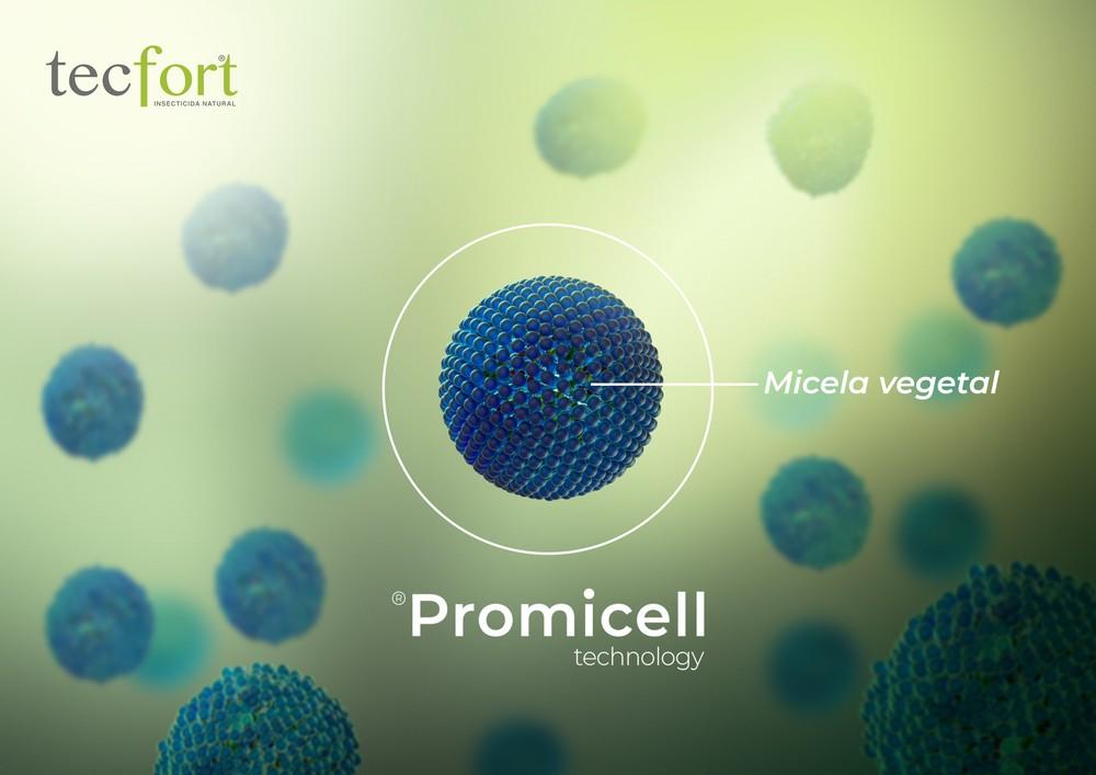Tec-Fort®, insecticida eficaz, natural y ecológico, formulado con la exclusiva Promicell Technology®