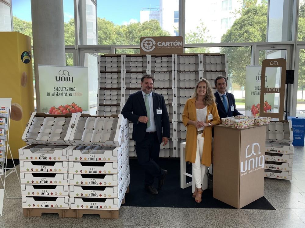 Barquetas sostenibles en cartón, en AECOC Frutas y Hortalizas 2019