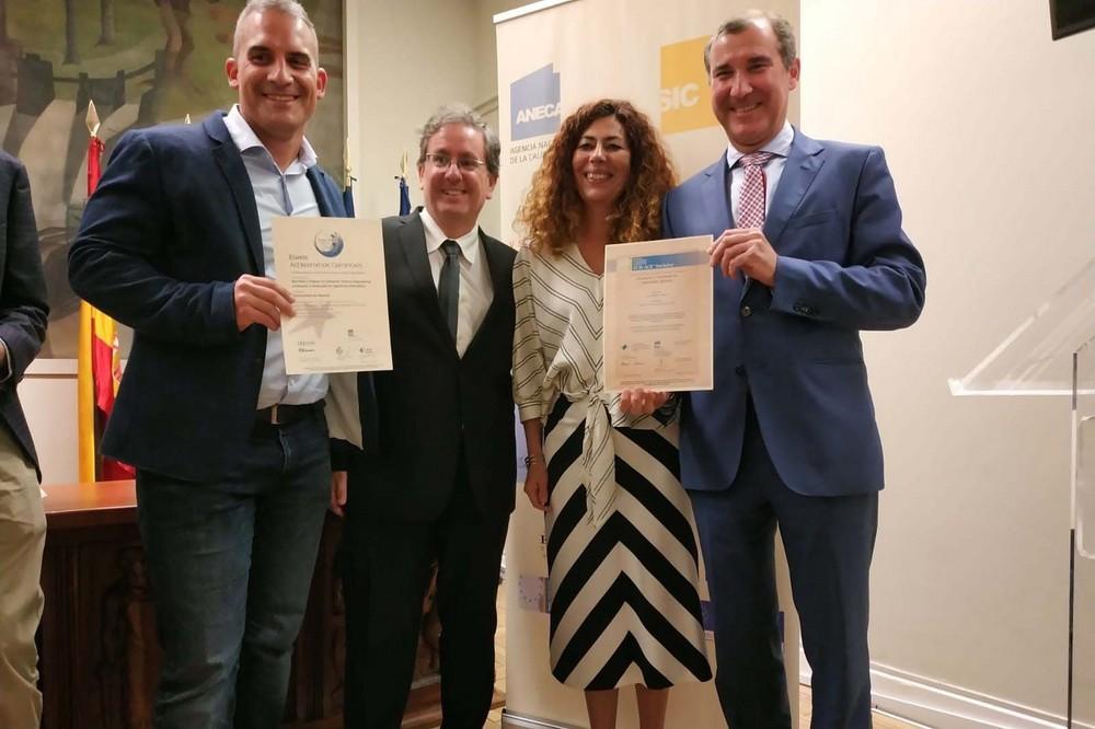 Ingeniería Agrícola de la UAL recibe su sello de calidad europeo
