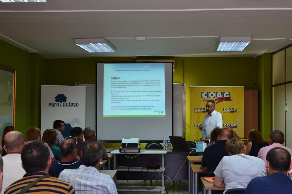 Sólo el 14% de la superficie invernada de la provincia de Almería tiene asegurada su producción