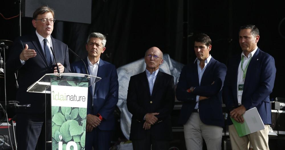Ximo Puig inaugura el edificio más sostenible del mundo en Idai Nature