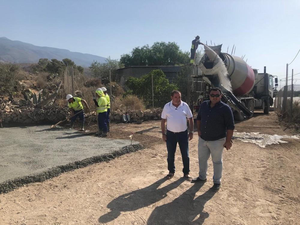 El ‘I Plan Municipal de El Ejido de Mejora de Caminos’ entra en su recta final