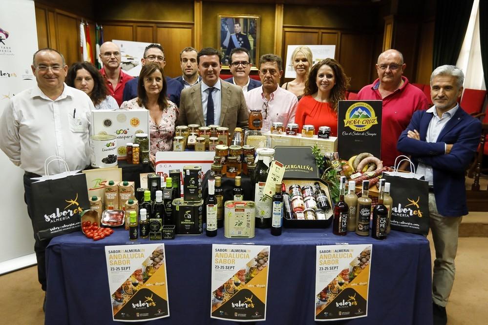 La calidad de los productos de ‘Sabores Almería’ conquista desde hoy ‘Andalucía Sabor’