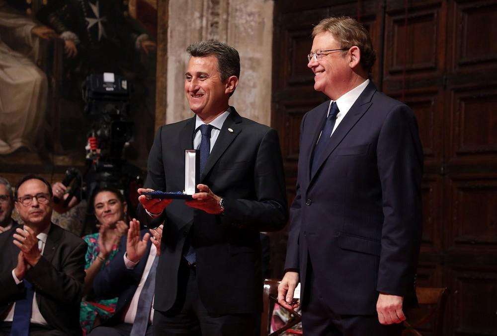 Anecoop recibe la distinción al mérito empresarial y social por la Generalitat Valenciana