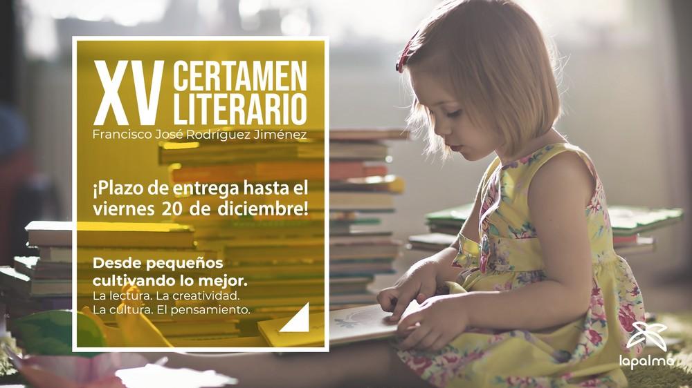 Cooperativa La Palma vuelve a aulas con su XV Certamen Literario “Francisco José Rodríguez Jimenez”