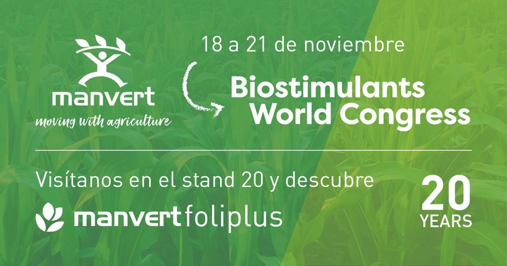 manvert participará en el mayor evento mundial sobre bioestimulantes: el Biostimulants World Congress 2019