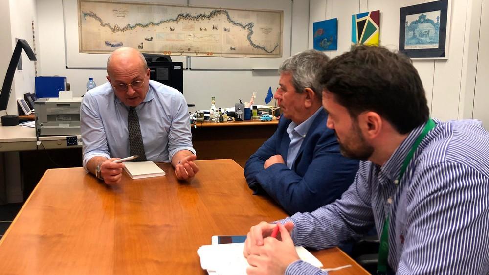 Lorenzo Ramos mantiene en Bruselas una intensa agenda para explicar la realidad de la agricultura y la ganadería españolas