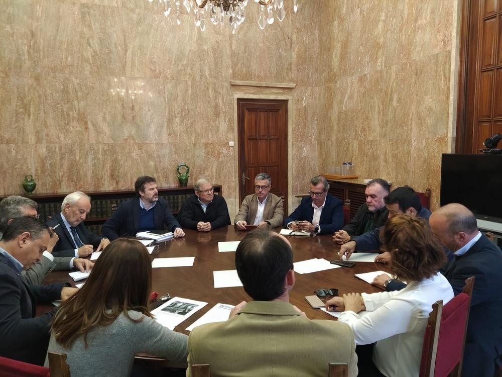 El subdelegado del Gobierno se reúne con los representantes de las organizaciones agrarias