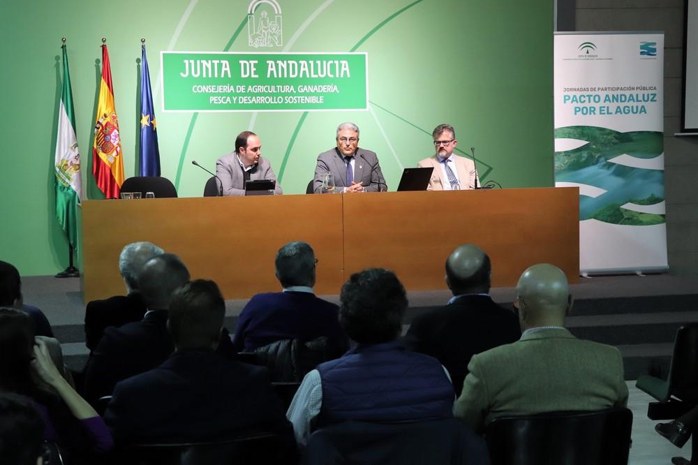 Los agentes sectoriales participan activamente en la redacción del ‘Documento de trabajo del Pacto Andaluz por el Agua’