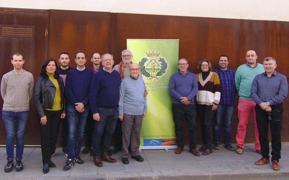 El Colegio de Ingenieros Agrícolas de Almería estrena Junta de Gobierno