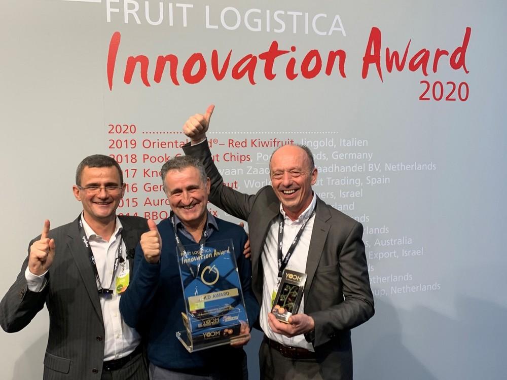 El tomate Yoom ™ gana el Premio a la Innovación Fruit Logistica 2020