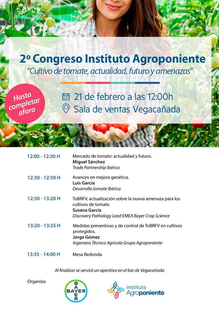 Grupo Agroponiente prepara la segunda edición de su ‘Instituto Agroponiente’ dedicado al virus rugoso del tomate