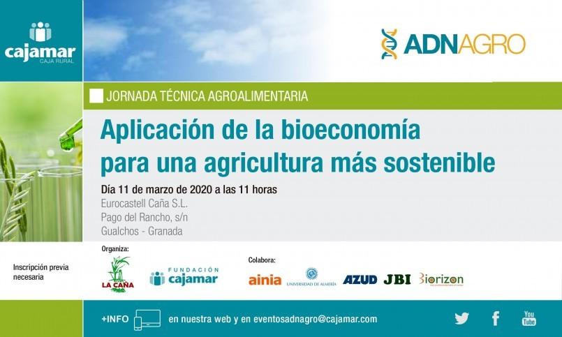 Jornada ‘Aplicación de la bioeconomía para una agricultura más sostenible’