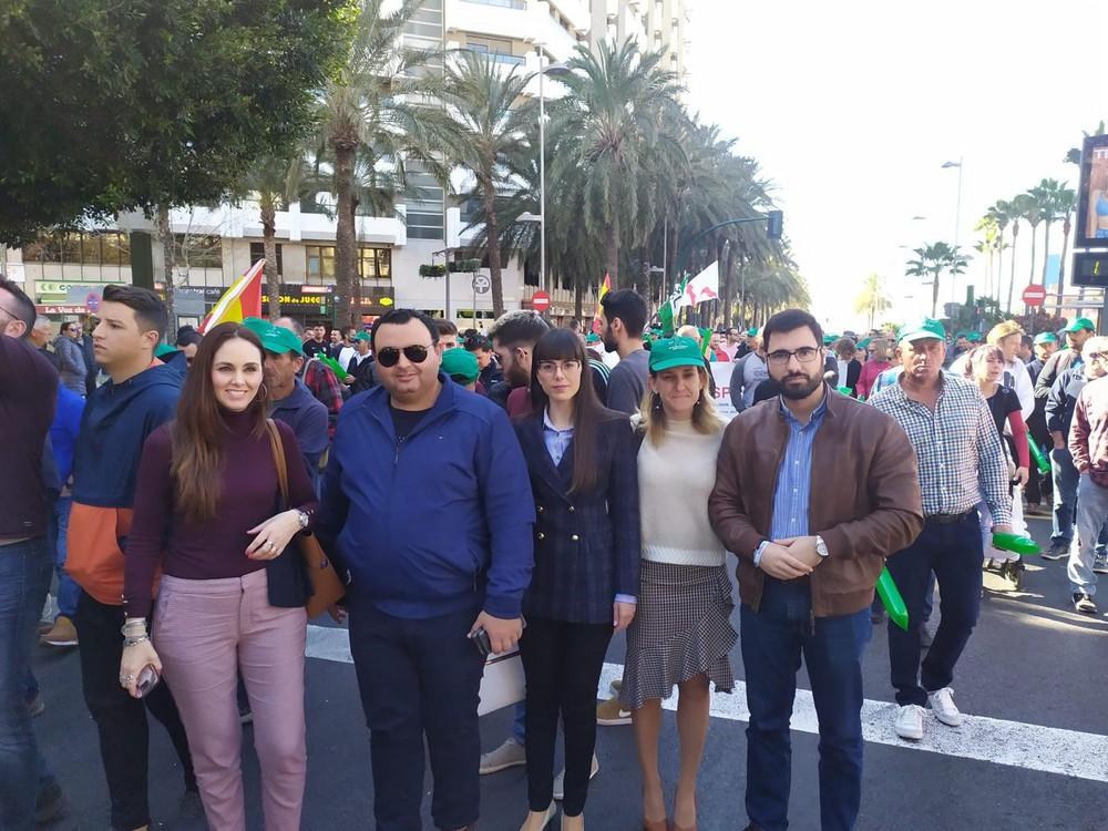 El gobierno de El Ejido muestra su apoyo a los agricultores y al sector agrícola de la provincia