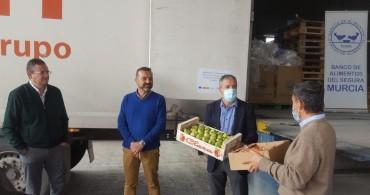 Proexport entrega al Banco de Alimentos del Segura 10.000 kilos de verduras para las entidades sociales