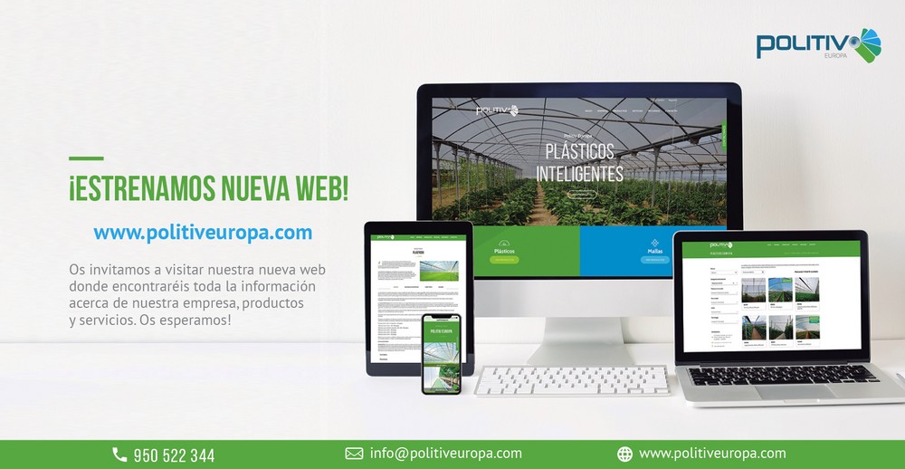 Politiv Europa lanza nueva web para estar más cerca de sus clientes