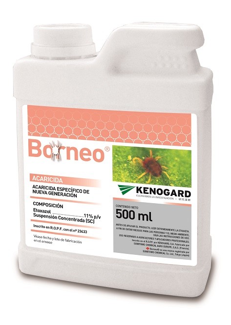 Borneo®, la solución en hortícolas contra los ácaros tetraníquidos