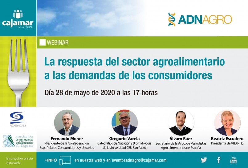 Webinar - La respuesta del sector agroalimentario a las demandas de los consumidores